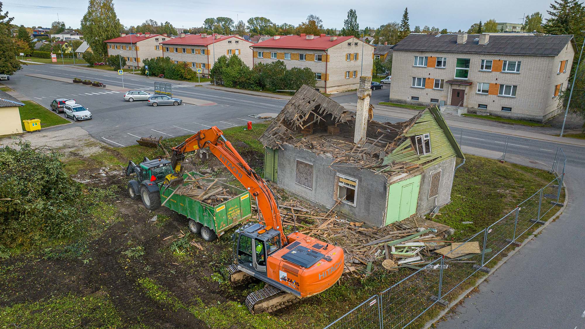 Taluturu vahetusse lähedusse kerkib Võrus Arke Lihatööstuse esinduskauplus